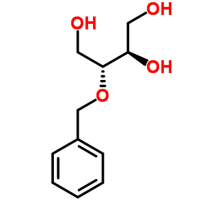 (-)-2-O-苄基-d-异赤醇结构式_84379-52-2结构式