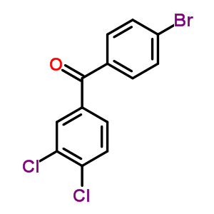 4-Bromo-3,4-dichlorobenzophenone Structure,844879-06-7Structure