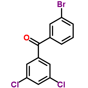 3-Bromo-3,5-dichlorobenzophenone Structure,844879-42-1Structure