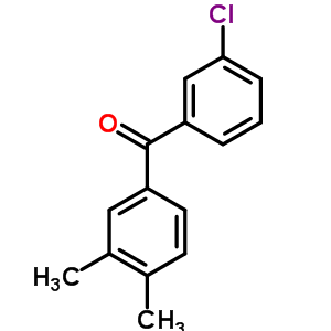 3-Chloro-3,4-dimethylbenzophenone Structure,844884-97-5Structure