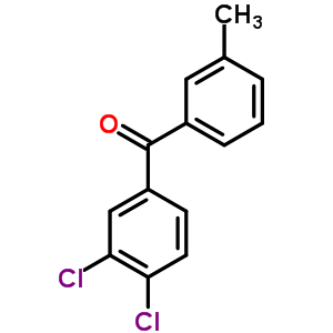 3,4-Dichloro-3-methylbenzophenone Structure,844885-24-1Structure