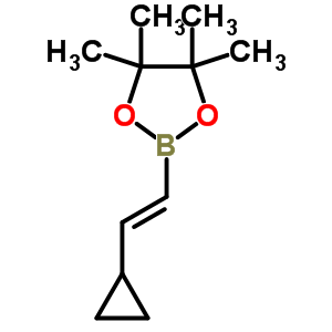 (E)-2-cyclopropylvinylboronic acid pinacol ester Structure,849061-99-0Structure