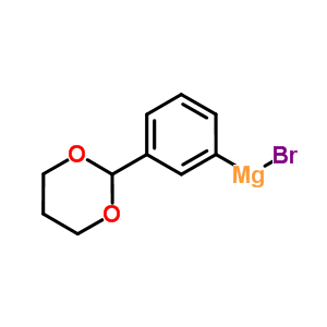 Bromo[3-(1,3-dioxan-2-yl)phenyl]magnesium Structure,849354-21-8Structure