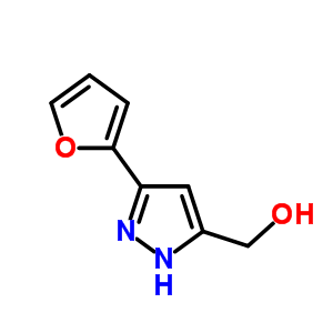 [5-(2-Furyl)-1h-pyrazol-3-yl]methanol Structure,84978-67-6Structure