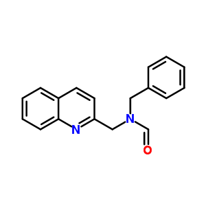 N-benzyl-n-(2-quinolinylmethyl)formamide Structure,849798-00-1Structure