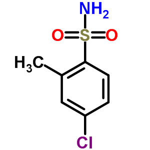 Benzenesulfonamide,4-chloro-2-methyl- Structure,85019-87-0Structure