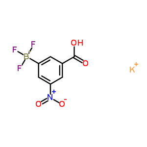 Potassium (3-carboxy-5-nitrophenyl)trifluoroborate Structure,850623-76-6Structure