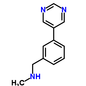 N-甲基-n-(3-嘧啶-5-苄基)胺结构式_852431-03-9结构式