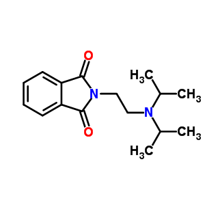 2-[2-(二丙烷-2-基氨基)乙基]异吲哚-1,3-二酮结构式_85262-27-7结构式