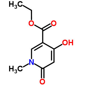 4-Hydroxy-1-methyl-6-oxo-1,6-dihydro-pyridine-3-carboxylic acid ethyl ester Structure,853105-37-0Structure