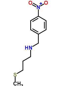 Benzenemethanamine,n-[3-(methylthio)propyl]-4-nitro-, monohydrochloride (9ci) Structure,85485-87-6Structure