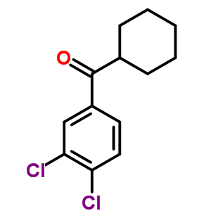 Cyclohexyl(3,4-dichlorophenyl)methanone Structure,854892-34-5Structure