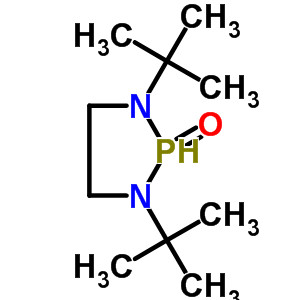 1,3-二-叔-丁基-1,3,2-二氮杂磷环戊烷2-氧化物结构式_854929-38-7结构式