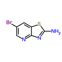 Thiazolo[4,5-b]pyridin-2-amine, 6-bromo- Structure,857970-06-0Structure