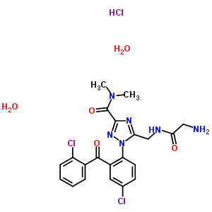 Rilmazafone hydrochloride Structure,85815-37-8Structure