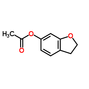 2,3-Dihydrobenzofuran-6-yl acetate Structure,85878-59-7Structure