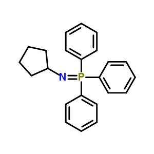 Cyclopentanamine,n-(triphenylphosphoranylidene)- Structure,85903-63-5Structure