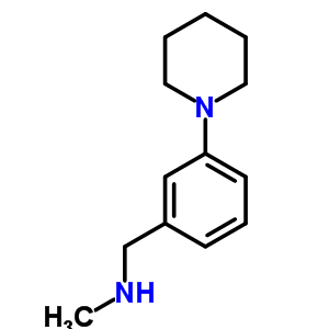 N-methyl-n-(3-piperidin-1-ylbenzyl)amine Structure,859850-65-0Structure