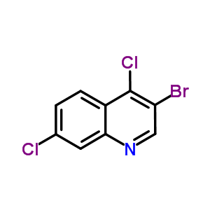 3-Bromo-4,7-dichloroquinoline Structure,860194-90-7Structure