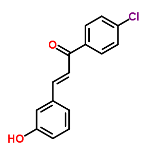 1-(4-Chloro-phenyl)-3-(3-hydroxy-phenyl)-propenone Structure,86293-52-9Structure