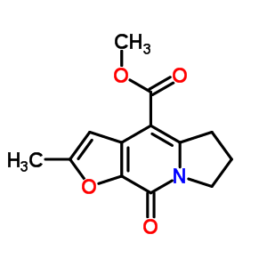 Methyl 2-methyl-8-oxo-5,6,7,8-tetrahydro-1-oxa-7a-azaindacene-4-carboxylate Structure,866393-55-7Structure