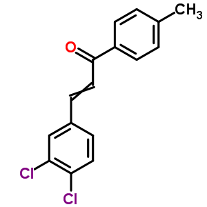 3-(3,4-Dichlorophenyl)-1-(4-methylphenyl)prop-2-en-1-one Structure,86710-09-0Structure