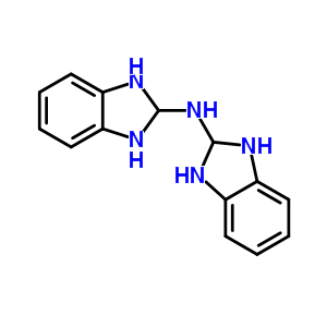 N-(2,3-dihydro-1h-benzoimidazol-2-yl)-2,3-dihydro-1h-benzoimidazol-2-amine Structure,86834-46-0Structure