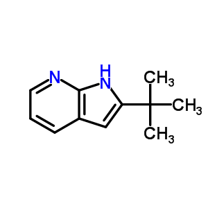 2-(Tert-butyl)-1H-Pyrrolo[2,3-b]Pyridine Structure,86847-74-7Structure