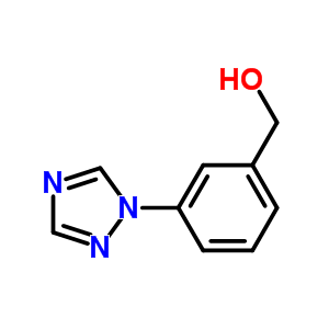 [3-(1H-1,2,4-triazol-1-yl)phenyl]methanol Structure,868755-55-9Structure