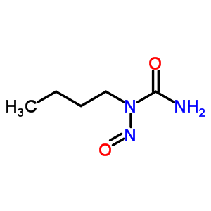 1-Butyl-1-nitrosourea Structure,869-01-2Structure