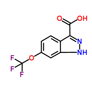 6-Trifluoromethoxy-1h-indazole-3-carboxylic acid Structure,869782-97-8Structure