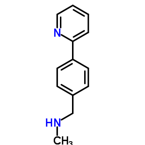 N-methyl-n-(4-pyridin-2-ylbenzyl)amine Structure,869901-08-6Structure