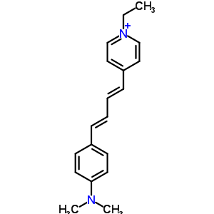 2-[4-[4-(Dimethylamino)phenyl]-1,-3-butadienyl]-1-ethyl-pyridinium perchlorate Structure,87004-02-2Structure