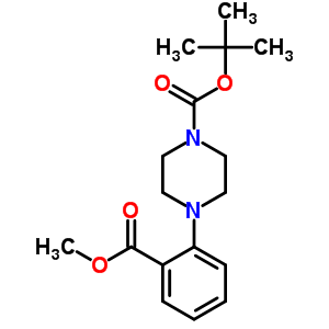 1-Boc-4-(2-methoxycarbonylphenyl)piperazine Structure,870703-74-5Structure