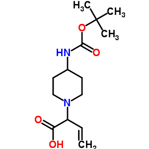 2-(4-Boc-piperazin-1-yl)-2-(furan-2-yl)acetic acid Structure,870719-85-0Structure