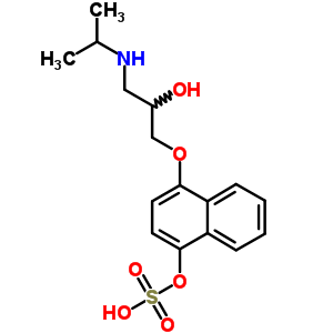 (+/-)-4Hydroxy propranolol sulfate Structure,87075-33-0Structure