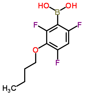 3-Butoxy-2,4,6-trifluorophenylboronic acid Structure,871126-23-7Structure