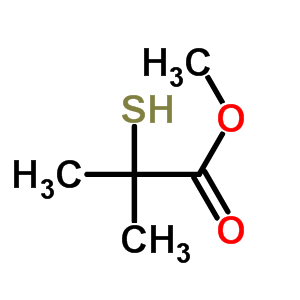 Methyl 2-mercapto-2-methylpropionate Structure,87123-08-8Structure