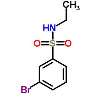 3-溴-n-乙基苯磺胺结构式_871269-07-7结构式