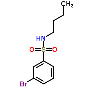 3-Bromo-n-butylbenzenesulphonamide Structure,871269-09-9Structure