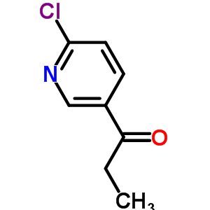 1-(6-氯吡啶-3-基)-1-丙酮结构式_872088-03-4结构式