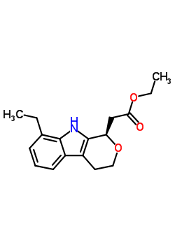 (R)-(-)-依托度酸结构式_87226-41-3结构式