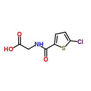 N-[(5-chloro-2-thienyl)carbonyl]glycine Structure,873009-45-1Structure