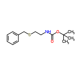 S-benzyl-n-boc-ethanethiolamine Structure,873330-01-9Structure