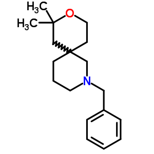 8,8-Dimethyl-2-benzyl-9-oxa-2-azaspiro[5.5]undecane Structure,87399-97-1Structure