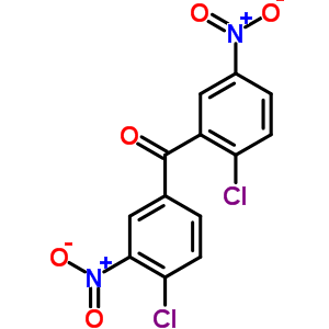 (2-Chloro-5-nitro-phenyl)-(4-chloro-3-nitro-phenyl)methanone Structure,87424-35-9Structure