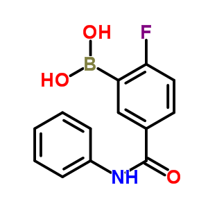 2-Fluoro-5-(phenylcarbamoyl)benzeneboronic acid Structure,874289-41-5Structure