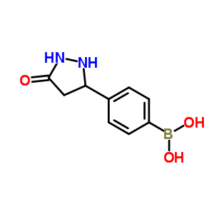 4-(5-Oxopyrazolidin-3-yl)phenylboronic acid Structure,874290-64-9Structure