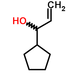 1-Cyclopentyl-2-propen-1-ol Structure,87453-54-1Structure