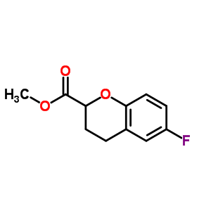 Methyl 6-fluoro-3,4-dihydro-2h-chromene-2-carboxylate Structure,874649-82-8Structure